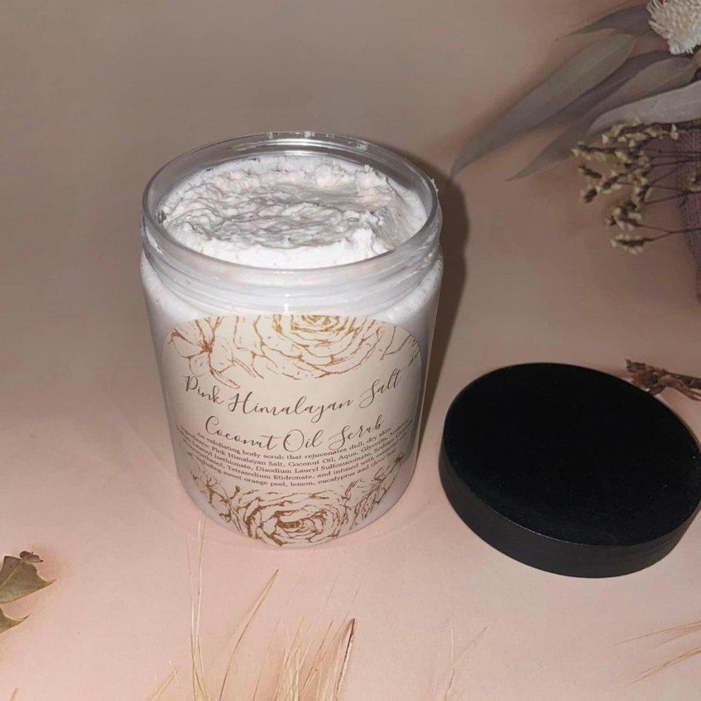 Pink Himalayan Salt Body Scrub